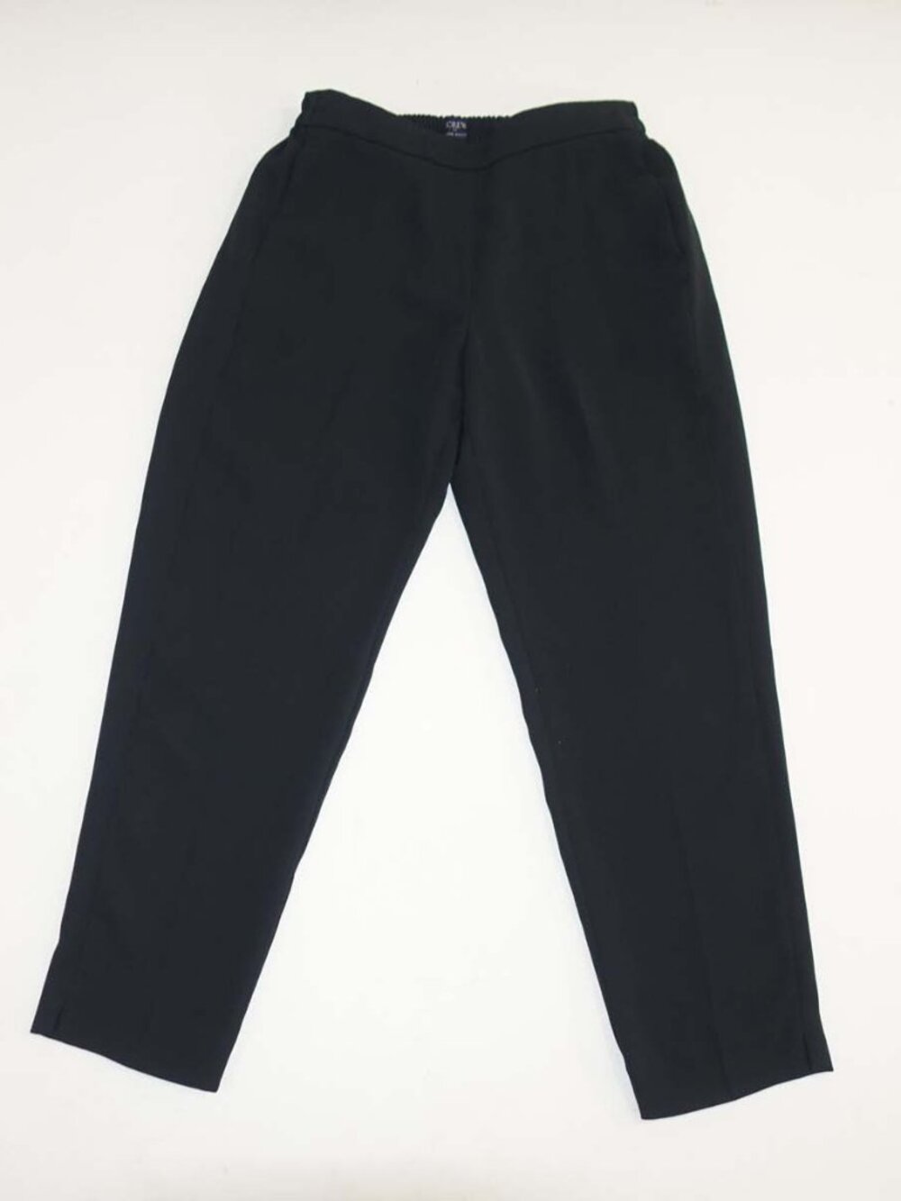 J. Crew Women's Jamie Cropped Ankle Pants Size 6 Black High Rise 27" Inseam